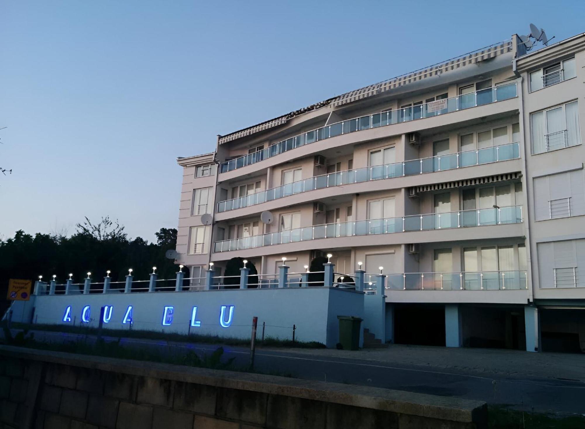Aqua Blue Lakeview Apartment Ohrid Pestani Kültér fotó